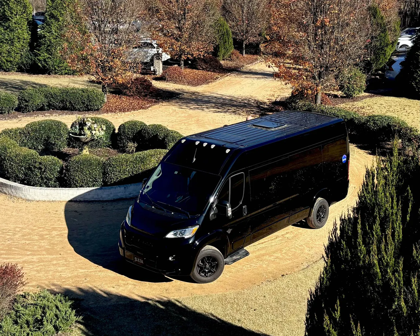 Sleek Transportation fleet vehicle
