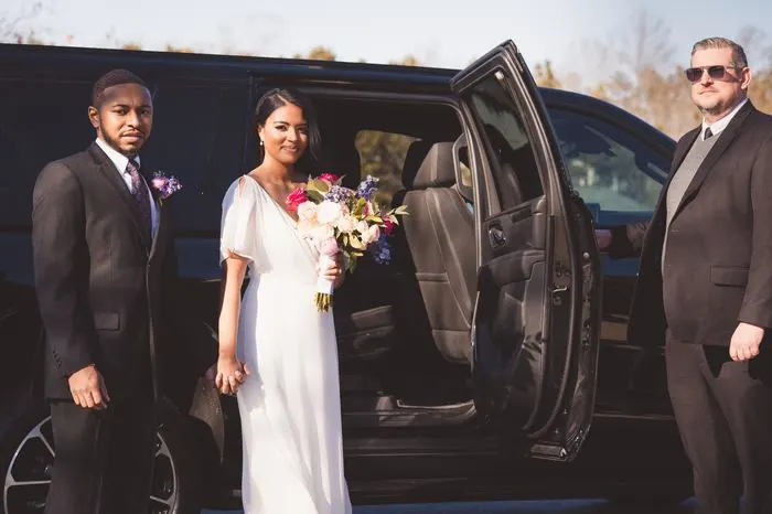 Sleek Transportation wedding day service